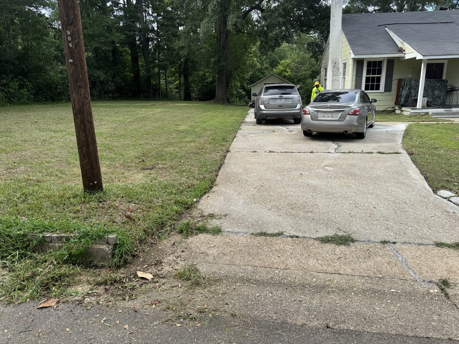 Lawn after Wess Lawn Care service